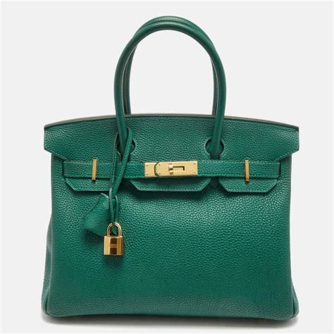 hermes malachite togo birkin